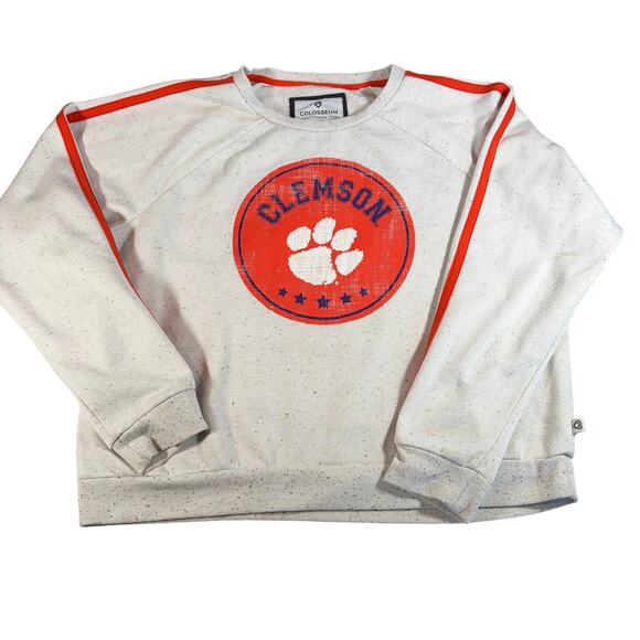 Colosseum Athletics Tops - Colosseum womens Clemson sweatshirt. Size XL. Tigers, athletic, college sports